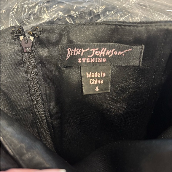 Betsey Johnson Black Evening Strapless Dress - Picture 11 of 13